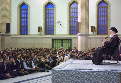 دیدار جامعه اسلامی دانشجویان با رهبر معظم انقلاب اسلامی