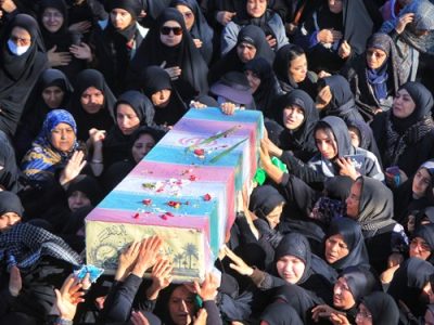 پیکر پاک شهید گمنام در برزول آرام گرفت