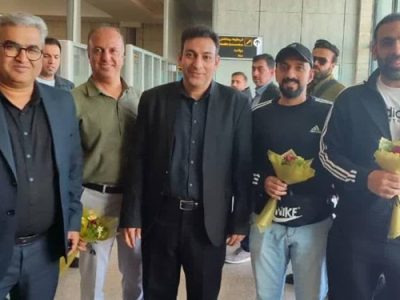 داوران کویتی برای قضاوت ۲ بازی تیم ملی فوتسال ایران و روسیه، وارد لارستان  شدند