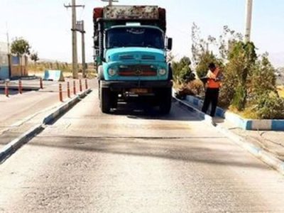 اضافه تناژ وسایل باری در جاده‌های اصفهان کنترل می‌شود