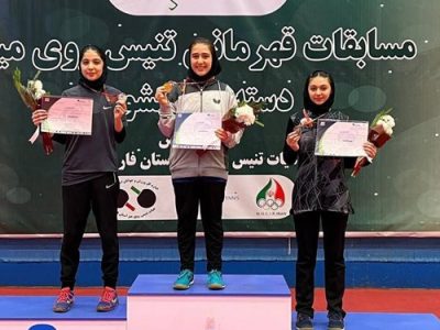 دختر پینگ‌پنگ باز آذربایجان‌غربی نایب قهرمان کشور شد