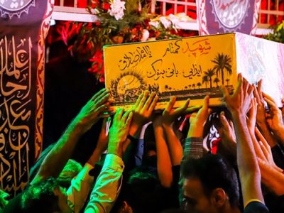 پیکر ۲ شهید گمنام در کرمانشاه خاکسپاری می‌شود