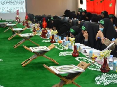 کتابت قرآن کریم به قلم نوجوانان کرمانشاه