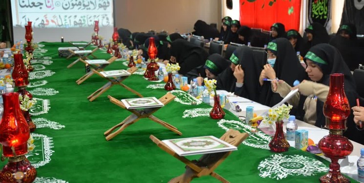 کتابت قرآن کریم به قلم نوجوانان کرمانشاه