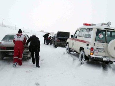 آماده باش جمعیت هلال احمر اردبیل با ۱۷ پست در راه‌های مواصلاتی
