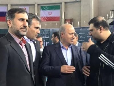 رئیس فدراسیون فوتبال وارد لارستان شد