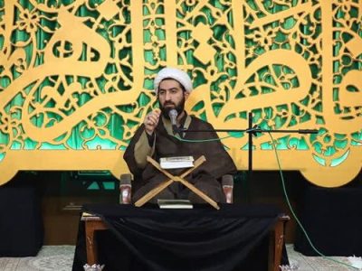 عزاداری هیئت هنر و رسانه قم در سوگ مادر