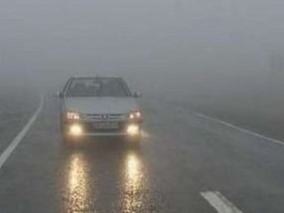 یخ زدگی جاده منجر به مسدود شدن کمربندی رباط سفید خراسان رضوی شد