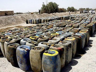 کشف 2100  لیتر سوخت قاچاق در نهبندان