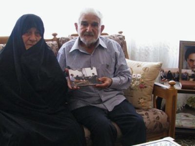 پدر شهیدان عبدالرضا و مجید لشگریان امروز در حوالی فرزندانش آرام می‌گیرد+فیلم