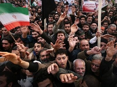 اجتماع مردم تهران به مناسبت 9 دی در میدان امام حسین(ع)