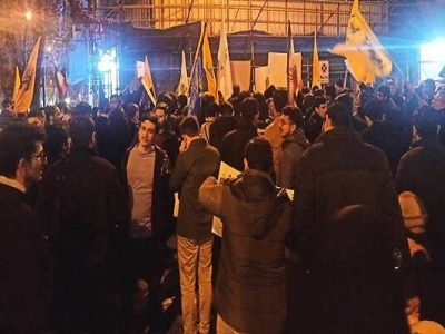 تجمع تعدادی از مردم تهران در محکومیت اقدام تروریستی کرمان