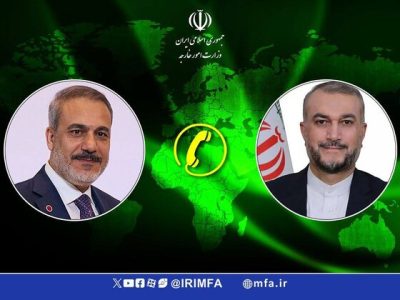 گفت وگوی تلفنی وزیر امور خارجه ترکیه با امیرعبداللهیان