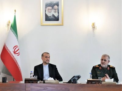 برگزاری نشست هم‌اندیشی امیرعبداللهیان با فرمانده نیروی زمینی سپاه