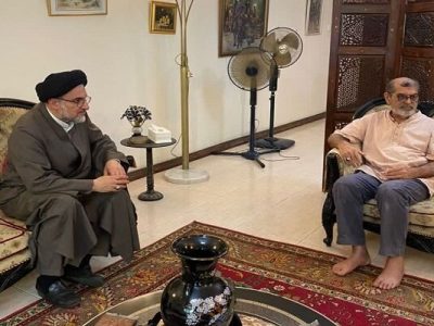 دیدار حجت الاسلام خاموشی با رییس مؤسسه بلال مسلم میشن کنیا