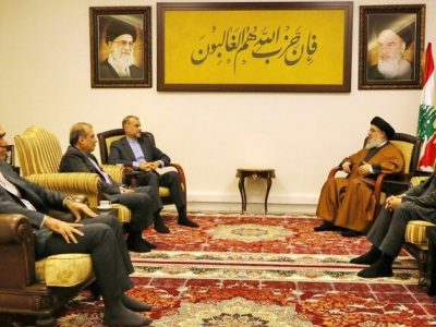 دیدار امیرعبداللهیان با سیدحسن نصرالله