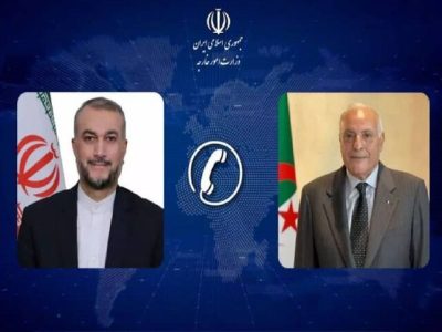 رایزنی امیرعبداللهیان با وزیر خارجه الجزایر پیرامون تحولات منطقه