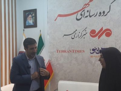 طحان نظیف از غرفه خبرگزاری مهر بازدید کرد