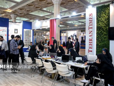 آغاز دومین‌روز نمایشگاه رسانه‌های ایران با دورهمی مدیران و نشست خبری سخنگوی وزارت خارجه